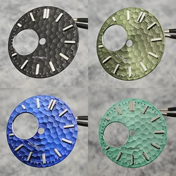28.5mm Green Luminous Watch Dial Suitable for NH34 NH38 Movement Mechanical Watch Installation Parts Watch Accessories