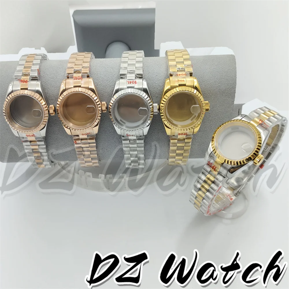 DZ 20.5 mm shell lady dial And 25mm Case multi-colored dial Rose Gold White Diamond Index to Suitable For the NH05/06 movement