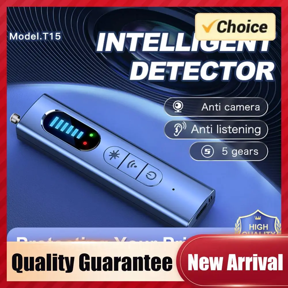 

Беспроводной сканер радиочастотных сигналов с 5 уровнями регулируемой чувствительности, детектор GPS, 25 часов работы, электронный детектор для офиса и ванной комнаты