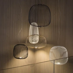 Foscarini Spokes 1/2 pendant light postmodern LOFT spot light Industrial birdcage lamp living room island kitchen lights