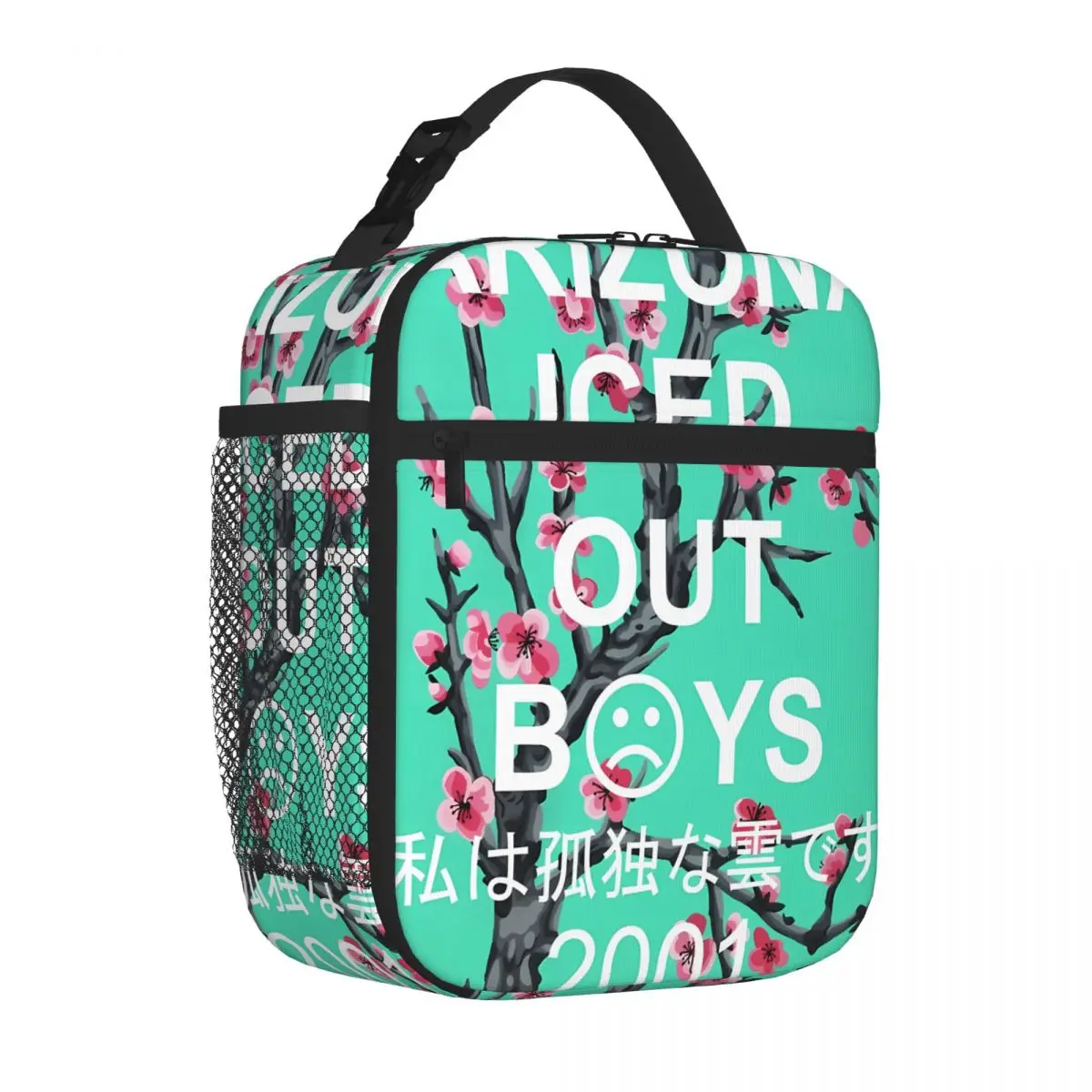 Bestselling Arizona Iced Out 2001 (Non-transparent) Outdoor Style Insulated Lunch Pouch Business Travel Meal Foldable Lunch Bag