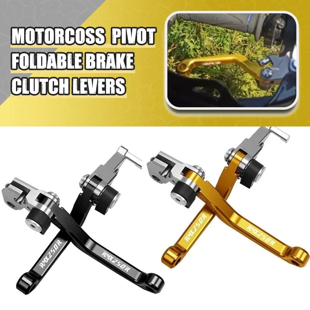

1996 For SUZUKI RMX250R RMX250S RMX 250S 250R Motocross CNC Foldable Pivot Dirt Bike Brake Clutch Levers Cable Lever Accessories