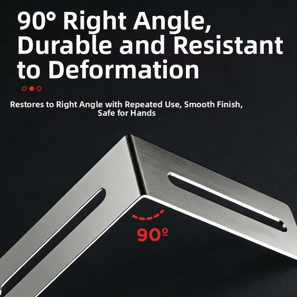 For Tile Leveling Corner Tool for 90 Degree Angles Compatible with Multiple Leveling Systems Metal Construction