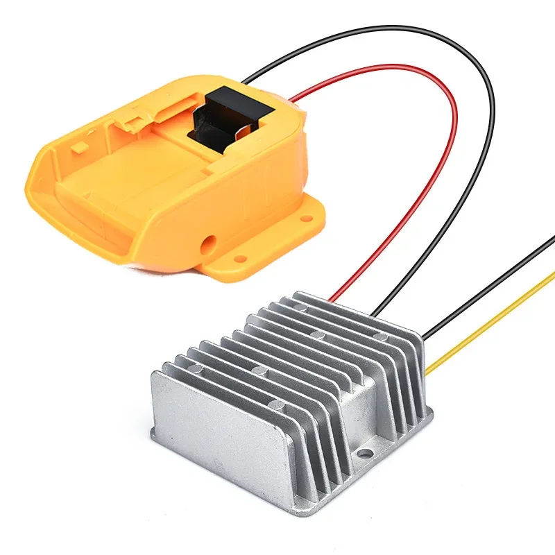 Step Down Converter for Dewalt 20V Li-ion Battery DC 20V to 12V 15A 180W Power Wheel Adapter Buck Voltage Regulator