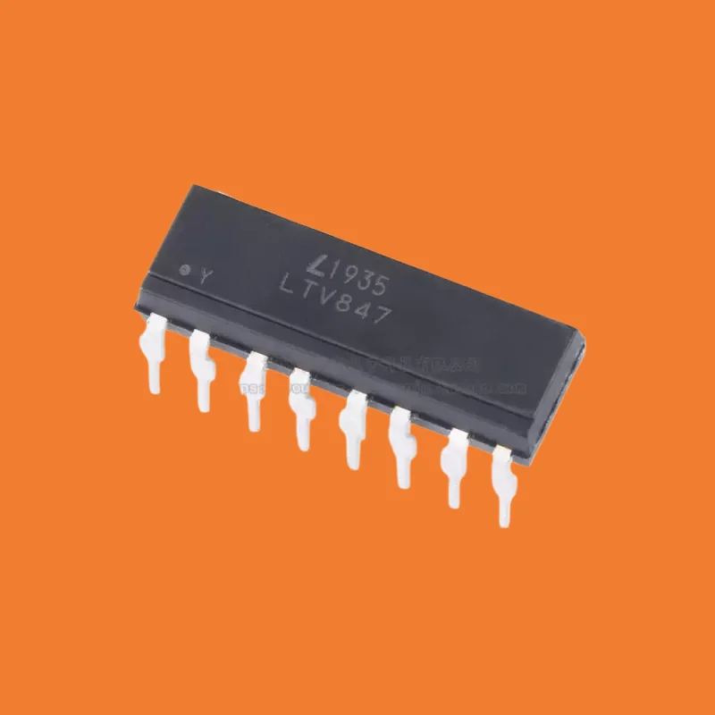 10pcs/Original genuine direct insertion LTV-847 DIP-16 transistor output optocoupler chip