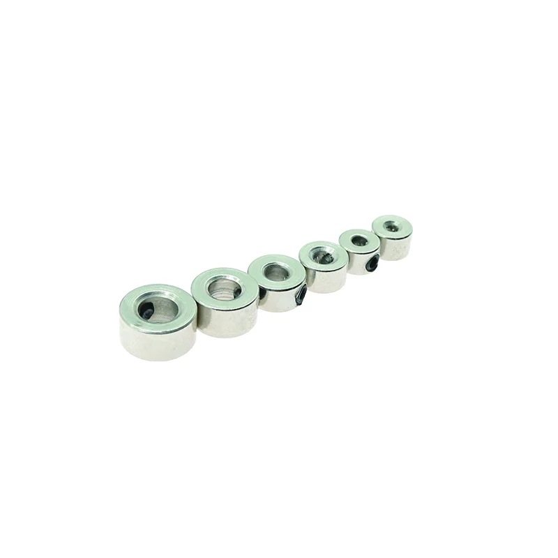 

10PCS Wheel Lock Collar Shaft Axle Bushing Metal Landing Gear Stopper Inner Dia 1.55/ 2.1/2.55/3.1/4.1/5.1mm RC Model Boat Parts