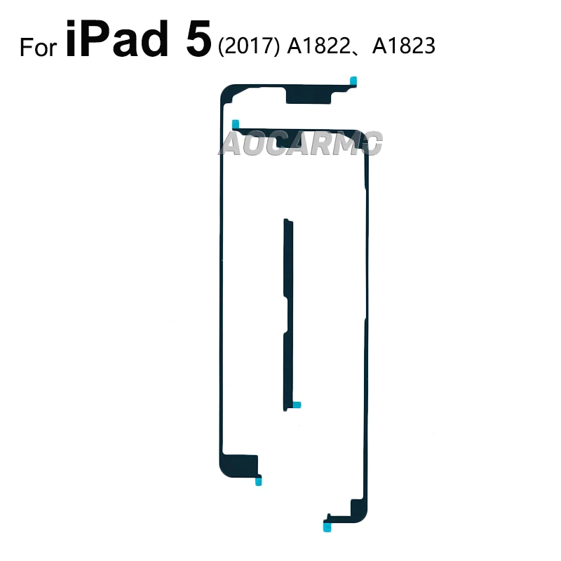 Aocarmo Front LCD Screen Adhesive Sticker Glue Tape Repair For Apple iPad 2 3 4 5 6 9 iPad4 iPad6 A1395 A1416 A1458 A1893 A2603