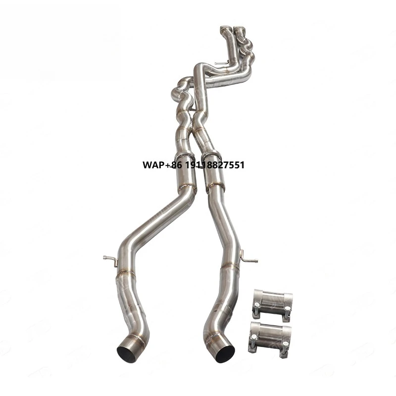 304 Stainless Steel Exhaust System for  F8X F80 F82 F83 M3 M4 Valvetronic F80 M3 Exhaust Equal Length Midpipe