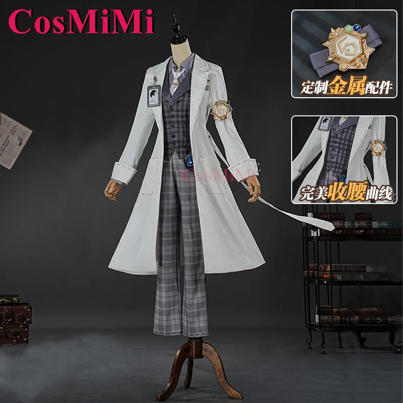 CosMiMi Hot Game Identity V Gatto Cosplay Costume Fashion Uniforms Outfit Full Set Unisex Carnival Party Role Play Clothing New