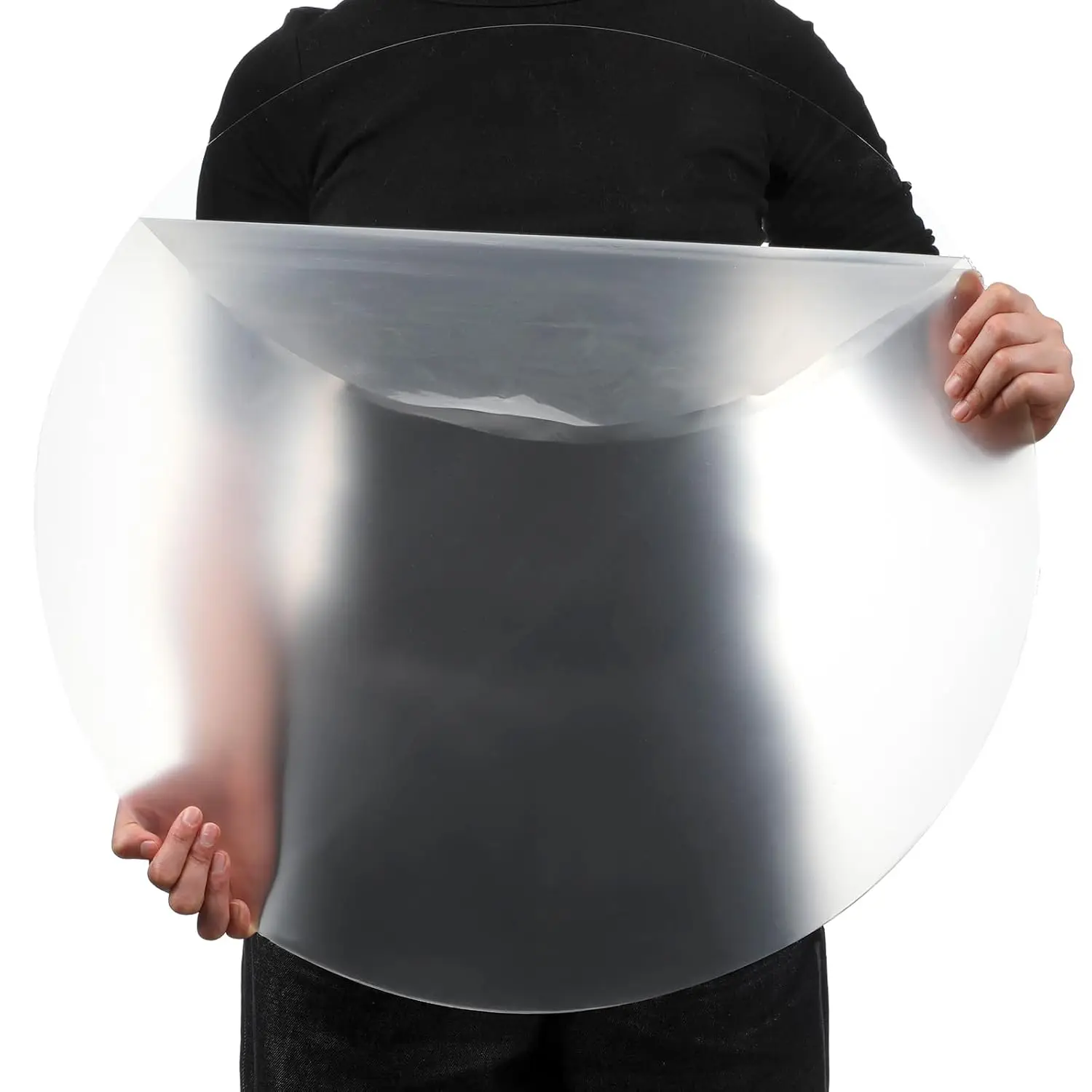 Clear Round Acrylic Sheet 1/4