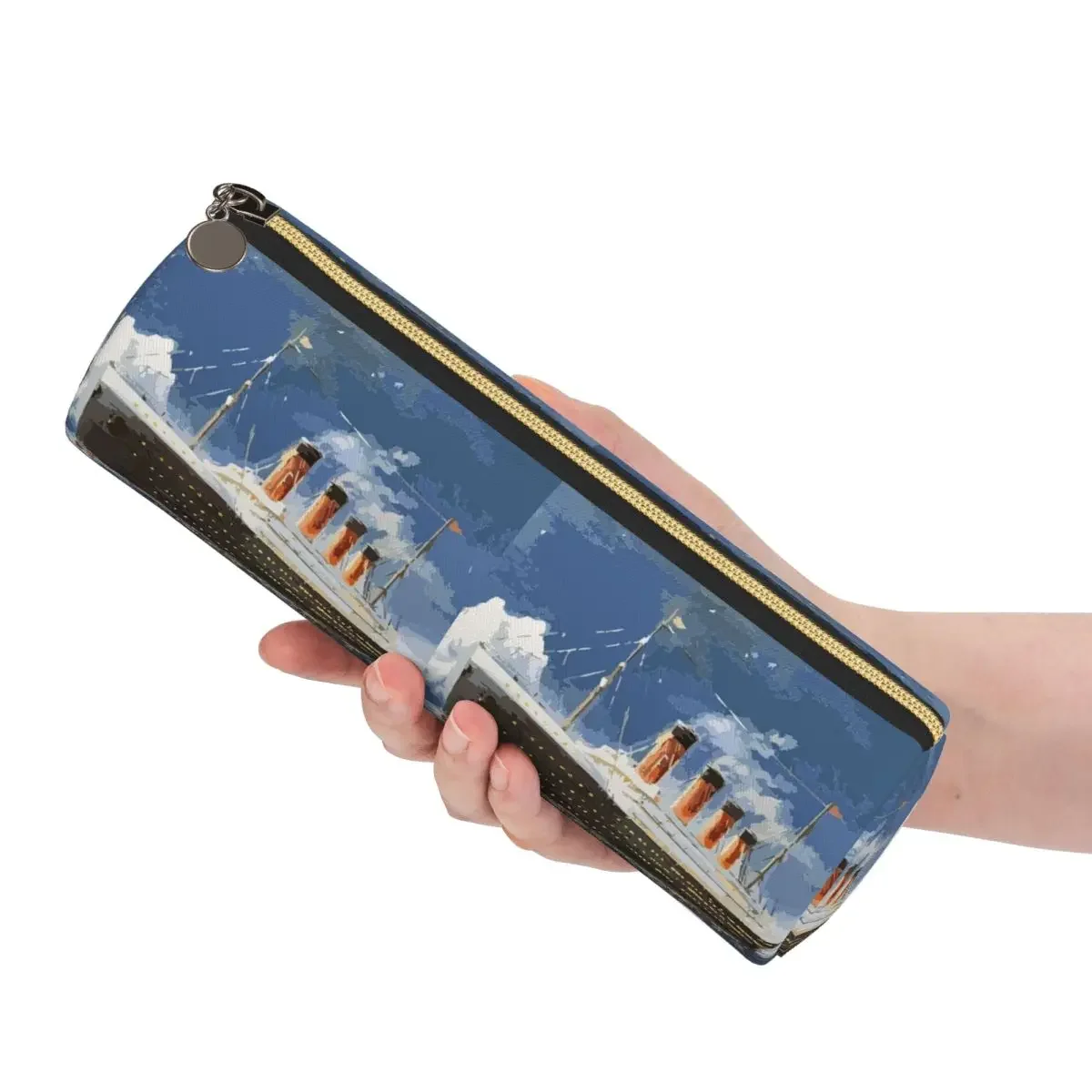 The Most Popular Ship Of All Times, Titanic. Pencil Cases Pencil Pouch Cylinder Pen Box Pencil Bag Studen Stationery Supplies