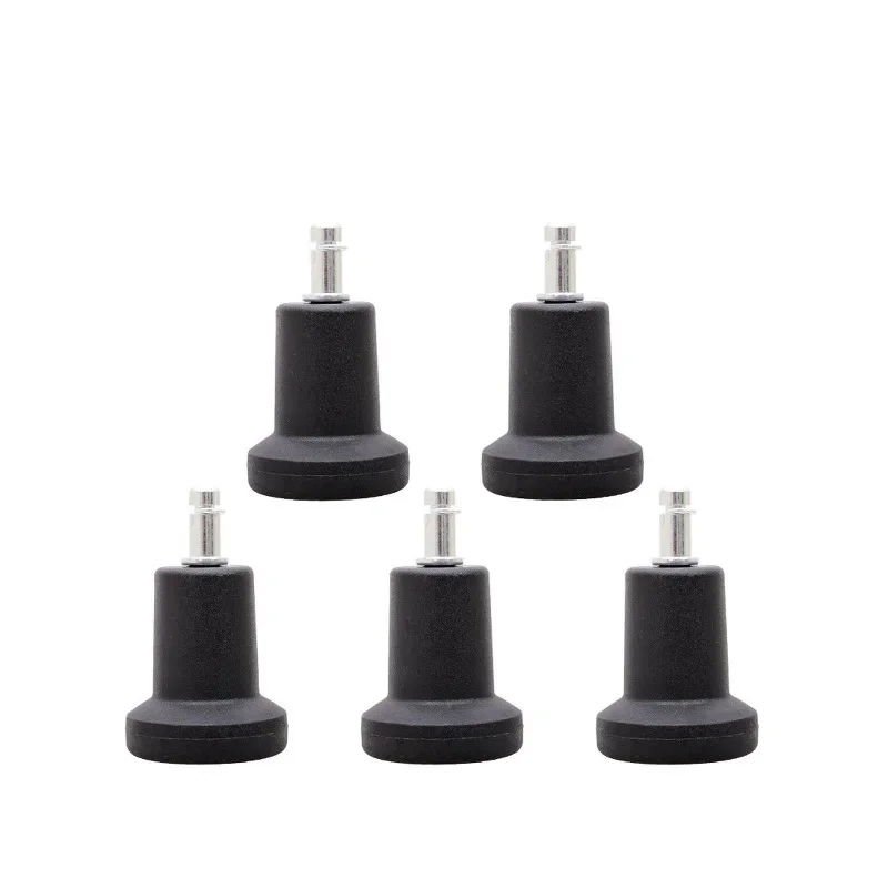 (Pack of 5) Applicable To Home Chair Fixed Foot Nails 10mm Card Spring Office Computer Swivel Non-slip Feet