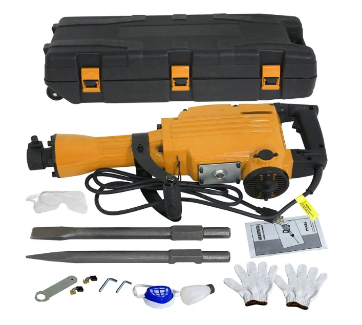 

New Arrival Electric Jack Hammer 1500w HEX Head Tool Holder Electric Demolition Breaker