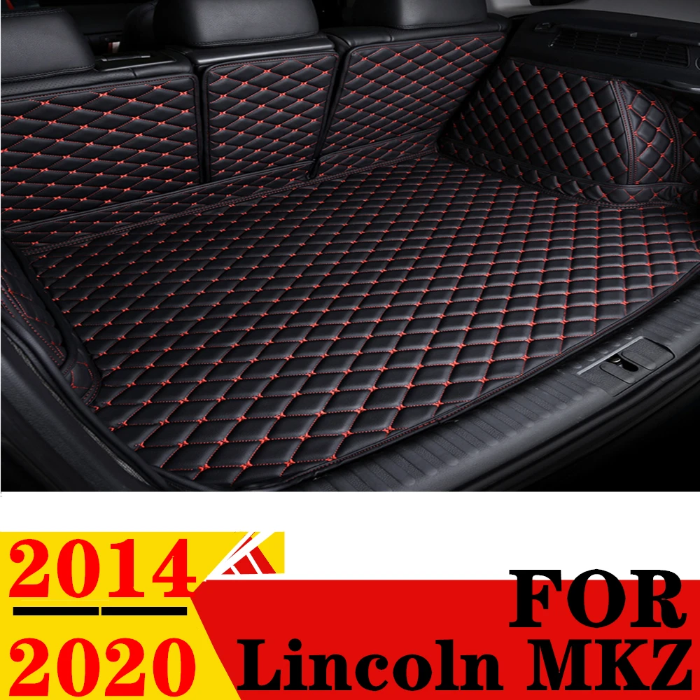 

Car Trunk Mat For Lincoln MKZ 2020 2019 2018 2017 2016 2015 2014 Rear Cargo Cover Carpet Liner Tail AUTO Parts Boot Luggage Pad