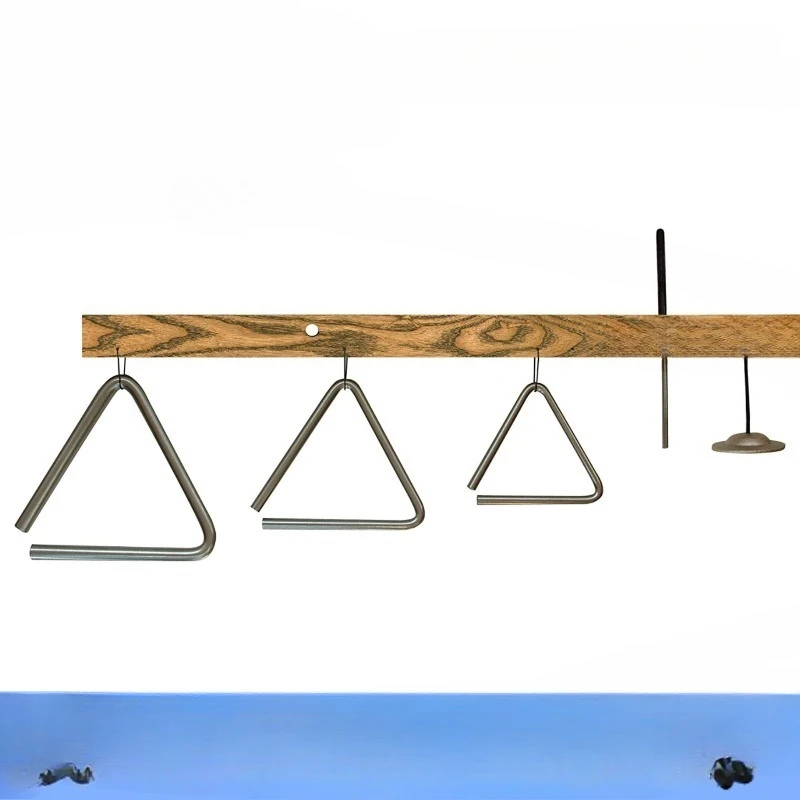 Professional Recording Healing Sound Effects, Triangle Iron Finger Cymbals Beam Wind Chimes