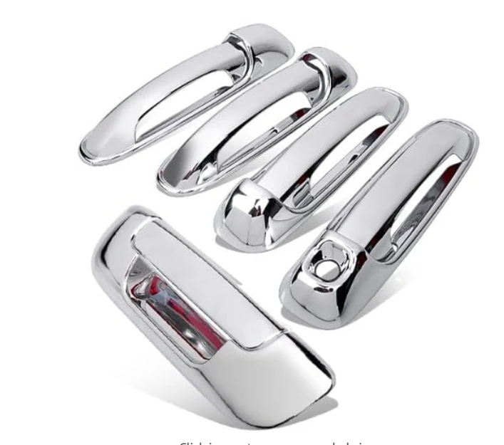 

Elegant Easy-Install Chrome Tailgate COVER + Door Handle Cover Fit for Dodge Ram 1500 2500 3500 4DR