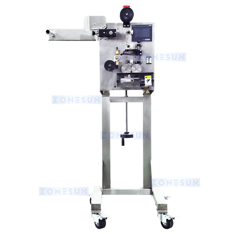ZONESUN ZS-PD1 Automatic Packet Dispenser Machine | Intelligent Desiccant Oxygen Absorber Cutter Pouch Packaging Machine