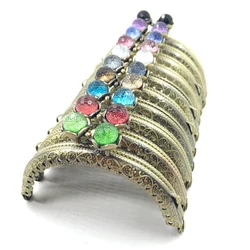 8.5 10.5 12.5CM Lotus head Bag Kiss Clasp Three colors semicircle Metal Coining Pattern Purse Frame DIY Bag Sewing Accessories