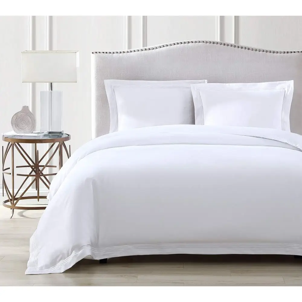 

Роскошный комплект постельного белья из египетского хлопка с вышивкой, натуральный, с потайной молнией, размер King/Cal King