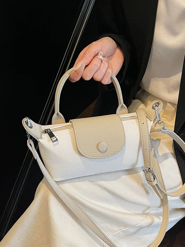

Mini Hobos Shoulder Crossbody Bag For Women Popular Leather Handbags and Purses Ladies Dumpling Pillow Bags Luxury Brand Design