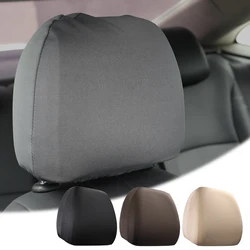 Universal Car Seat Head Covers Headrest Covers Premium Cloth Headrest Covers Auto Truck SUV Seat Trim Automotive Accessories