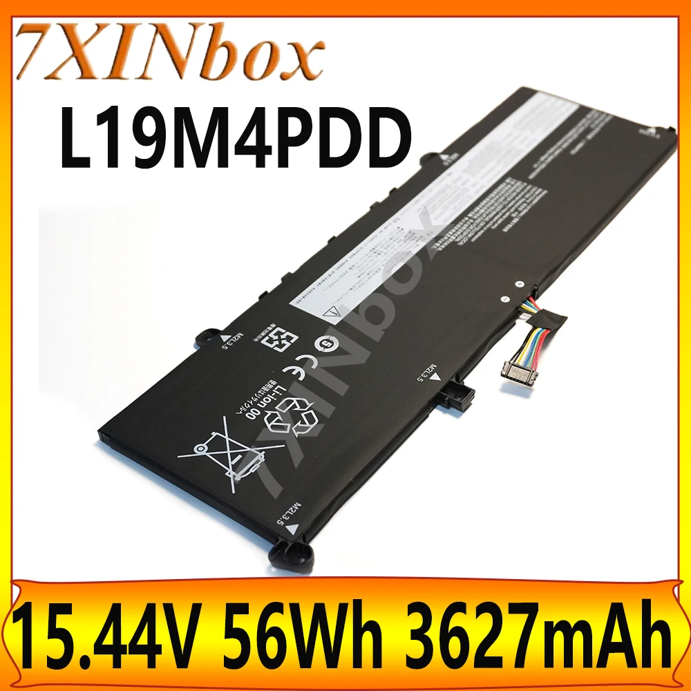 7XINbox L19M4PDD 15.44V 56Wh 3627mAh OEM Laptop Battery For Lenovo ThinkBook 13S G2 ARE ITL 13S-ITL Series L19C4PDD L19D4PDD