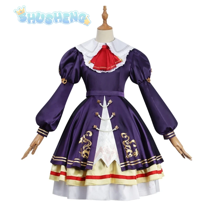 Game Anime Pretty Derby Daiichi Ruby Win Or Lose Cosplay Costume Christmas Party Cute Girl Lolita Dress Accessories Uniform Set