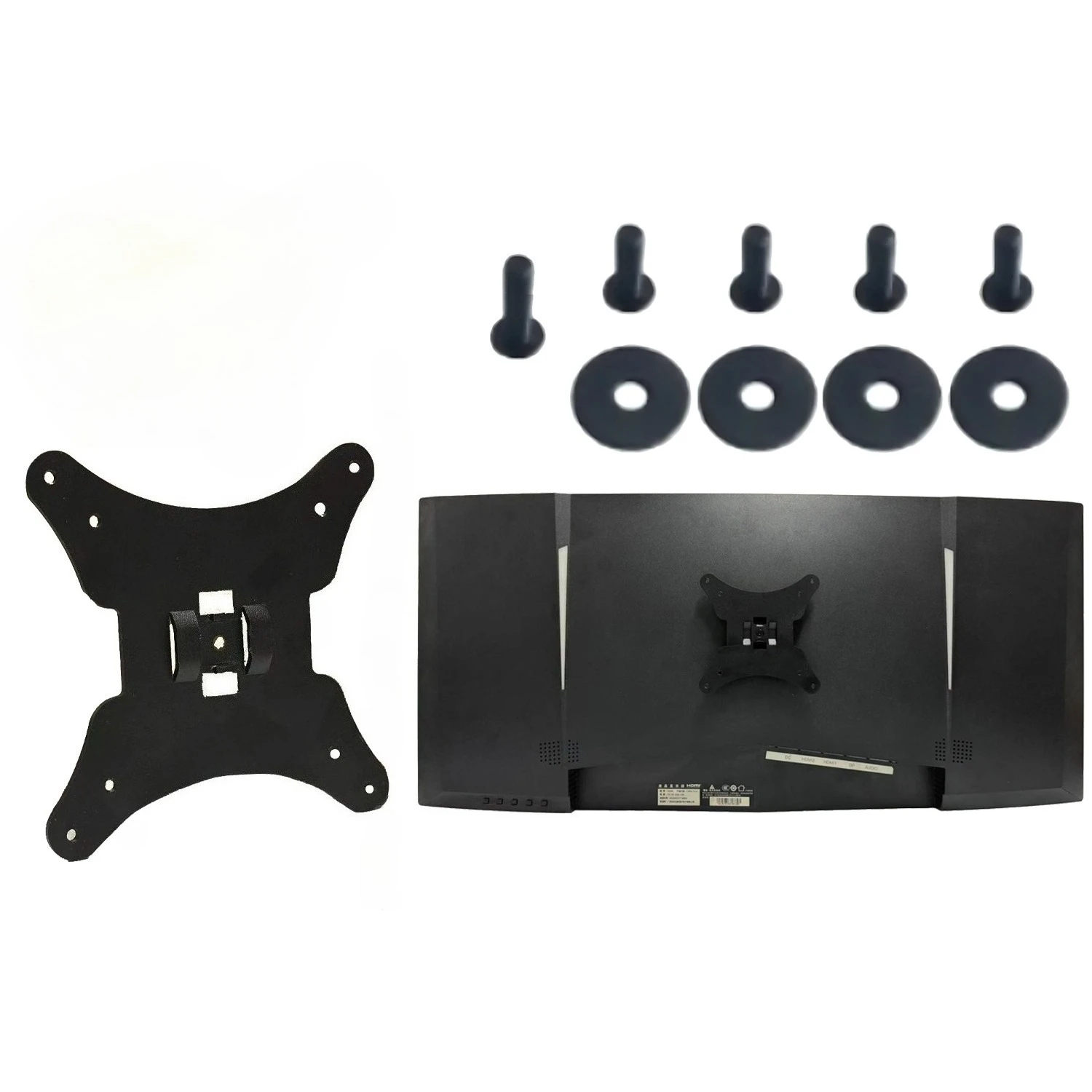 

Brand New for Sceptre C25 C30 C34 C305B-200UN / C305B-200UN1 Monitors Wall Mount 75x75 100x100 Monitor VESA Adapter for Arms