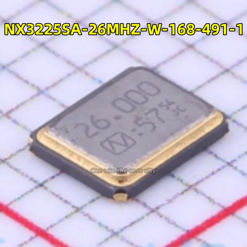 10 pcs brand-new NX3225SA-26MHZ-W-168-491-1 NX3225SA 26MHZ 7.36PF ±10ppm crystal vibration