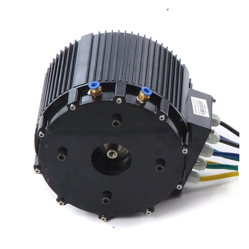 10kW PMSM Motor 48V-72V: 85N.m Peak Torque Air/Liquid Cooled for Electric Motorcycle & Vehicle Conversion | IP65 Mid Drive