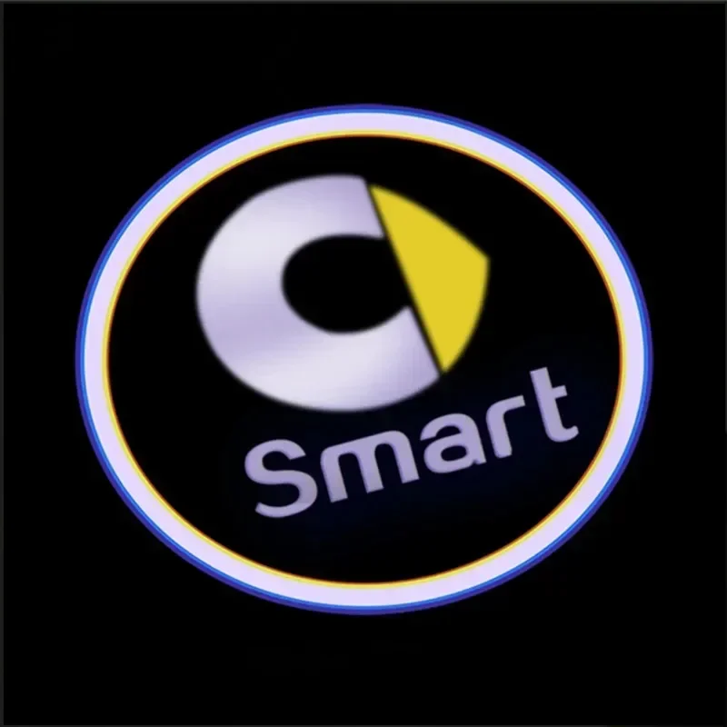 

Led Emblem Lamps Car Door Light Luces Projector Accessories For Smart Fortwo Forfour 451 453 450 Crossblade City-Coupe Roadster