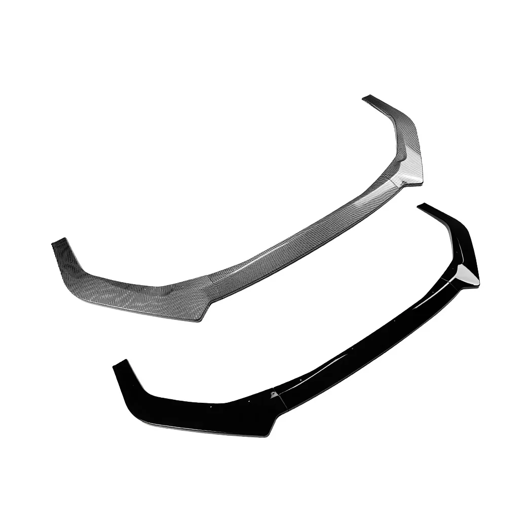 

Front Bumper Spoiler Lip For Subaru WRX STI VB 2022-2025 Sedan 4-Door Carbon Fiber Look/Gloss Black Lower Splitter Protector Kit