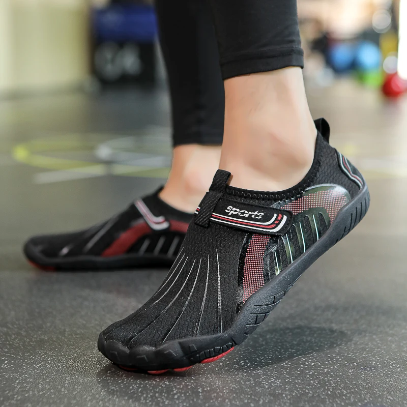 

Unisex Swimming Water Shoes Men Barefoot Outdoor Beach Sandals Upstream Aqua Shoes Plus Size Nonslip River Sea Diving Sneakers36