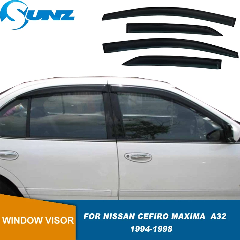 

Side Window Deflector For Nissan Cefiro Maxima A32 Infiniti I30 1994 1995 1996 1997 1998 Window Visor Rain Guard Vent Sun Shade