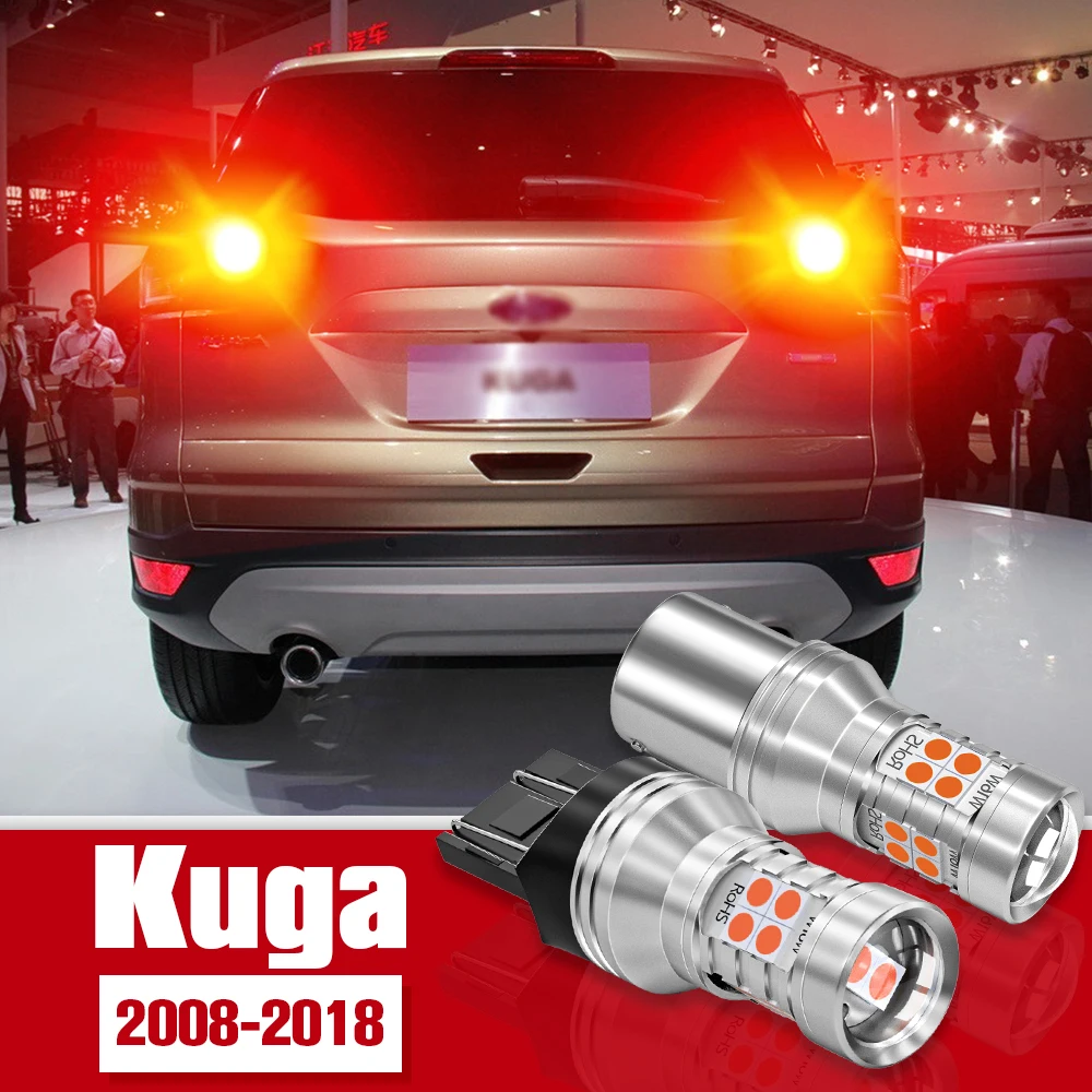 

2pcs LED Accessories Brake Light Bulb Lamp For Ford Kuga 1 2 2008 2009 2010 2011 2012 2013 2014 2015 2016 2017 2018