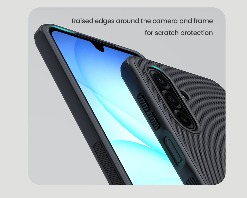 Etui NILLKIN Fitted Case do Samsung Galaxy A17, wysokiej jakości, super matowe, ochronne etui z PC. — zdjęcie produktu 5