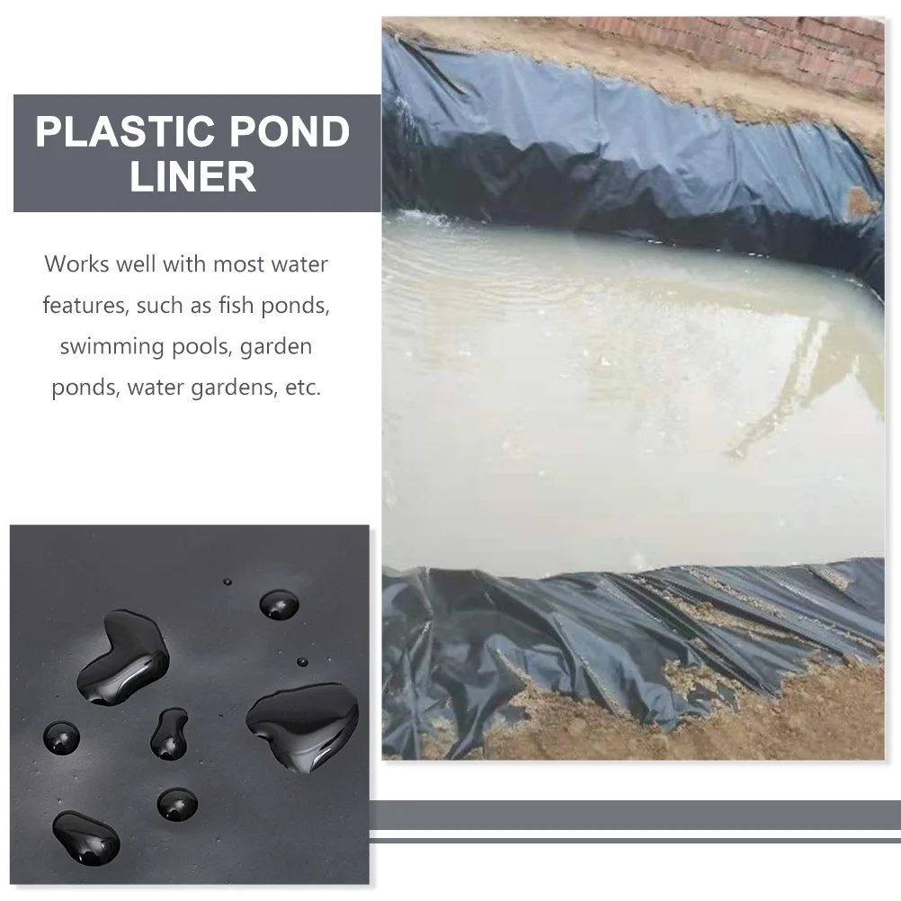 

Pond Liner Pond Tarp Durable Flexible Waterproof Film for Fish Ponds Water Gardens Backyards Waterfalls Landscaping Garden Pool