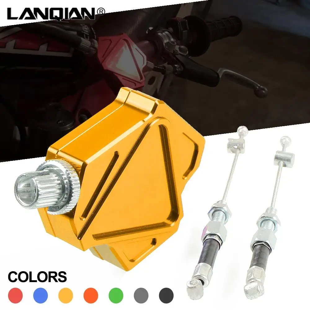 

Motorcycle CNC Stunt Clutch Lever Easy Pull Cable System For Suzuki RM RMZ RMX DR Djebel 85 125 250 400 450 S SM XC SB Parts