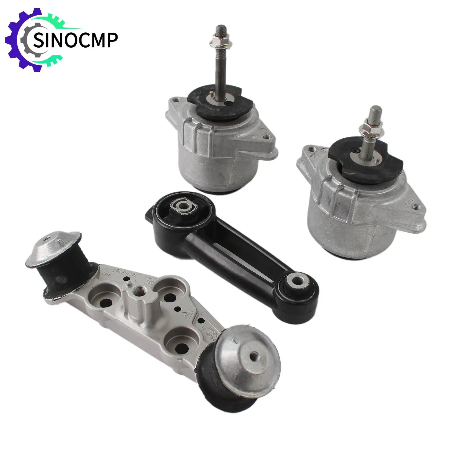 4Pcs Engine Trans & Torque Strut Mount For 2011-2016 Porsche Panamera 3.0L 3.6L 94637505722 94637505822 97037511801 95537510113