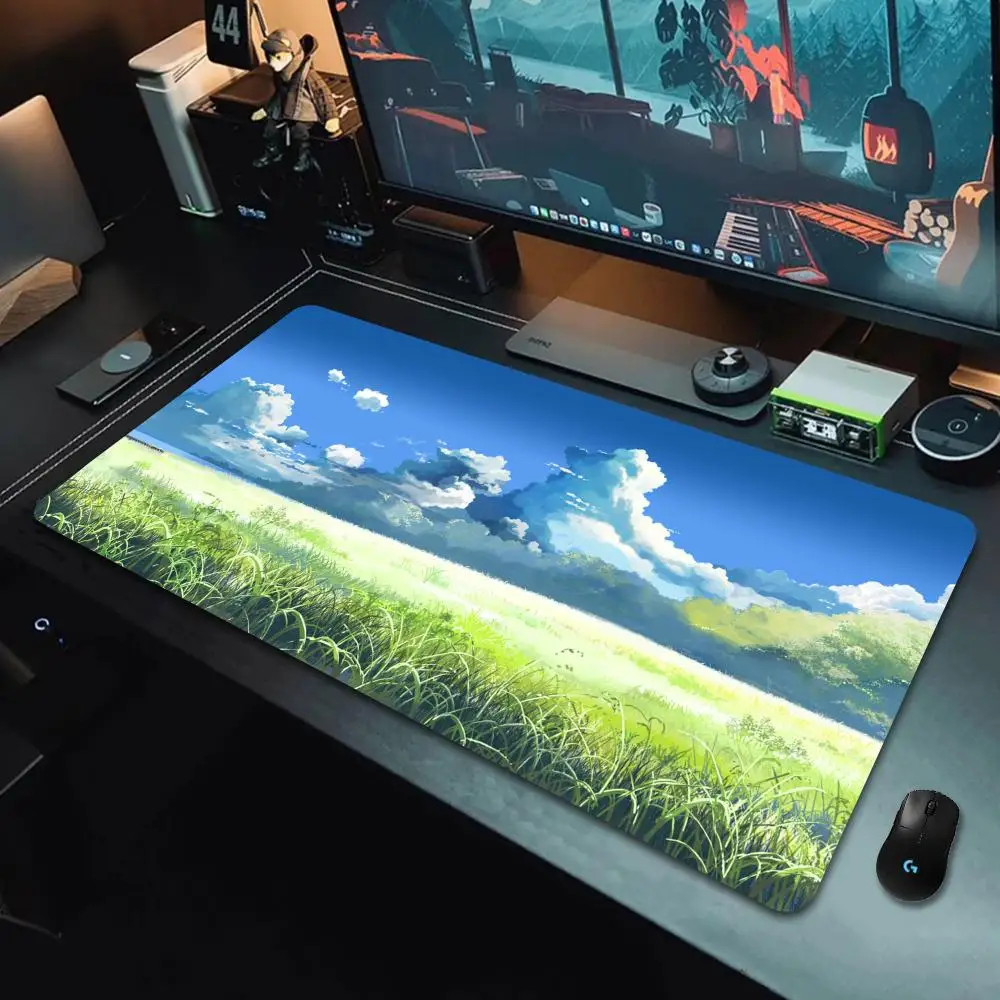 

Anime scenery mouse pad rectangular anime game mouse pad 900x400XXL super wide desk pad anime beautiful scenery