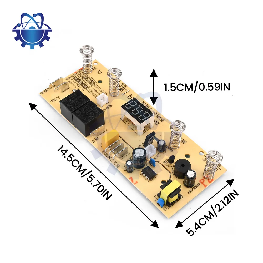 4-6 Key Type Circuit Board Universal Automatic Kettle Circuit Board 220V Circuit Board Control Board Water Heater Circuit Board