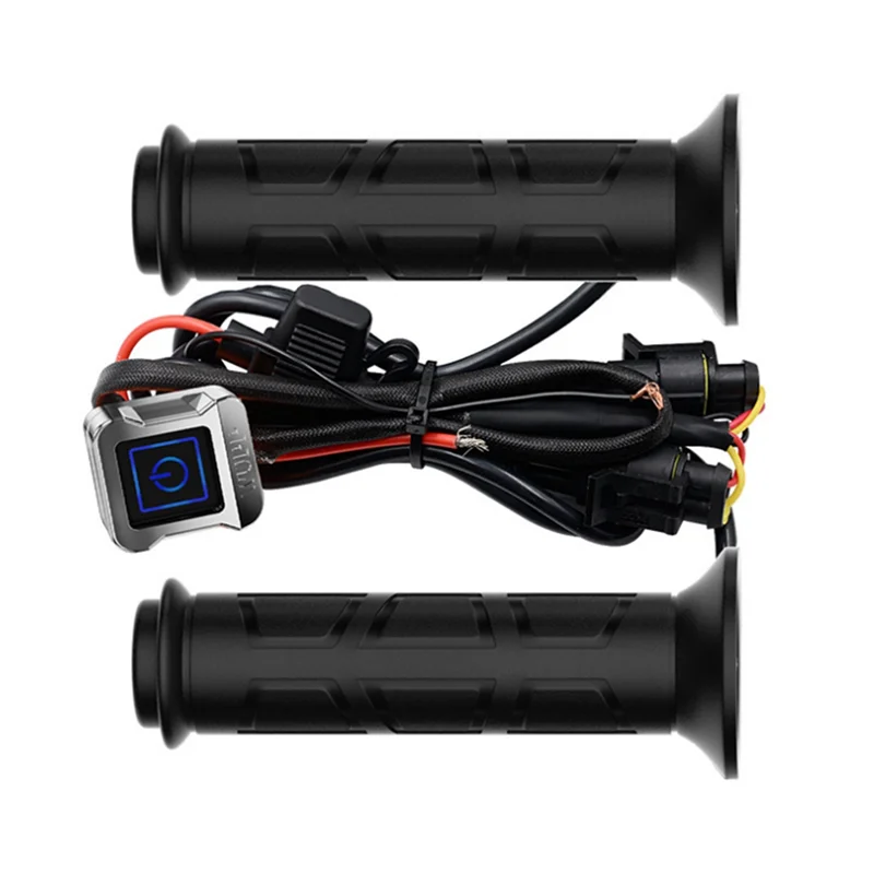 

Smart Temperature Control Hand Warmer Grip For Motorcycles, Adjustable Hot Grip Handle, Waterproof ATV Handlebar Heater