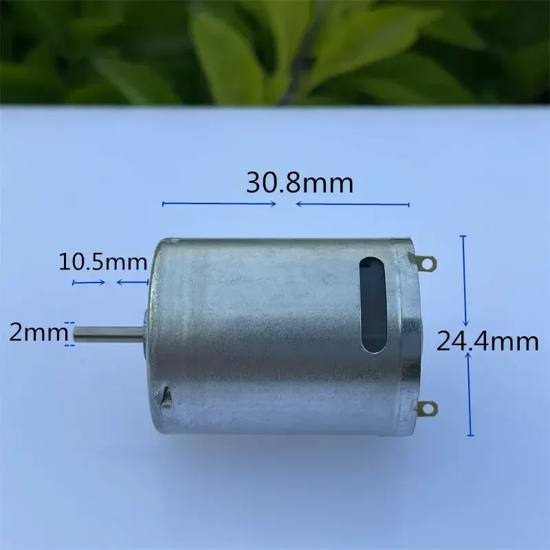 Micro RK-370PH-5031 Carbon Brush Motor DC 3V~7.4V 32000RPM High Speed Large Torque with Cooling Hole for Toy Car Boat Model