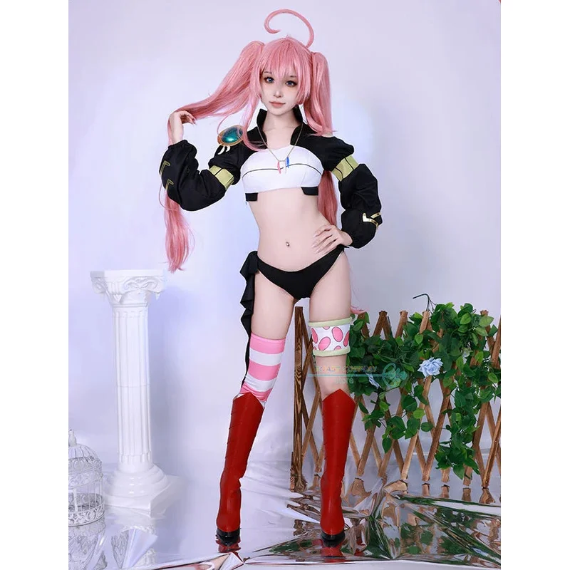 Milim Nava Cosplay Anime That Time I Got Reincarnated As A Slime Milim Cosplay  Costume Anime Role Play Carnival Party Clothes