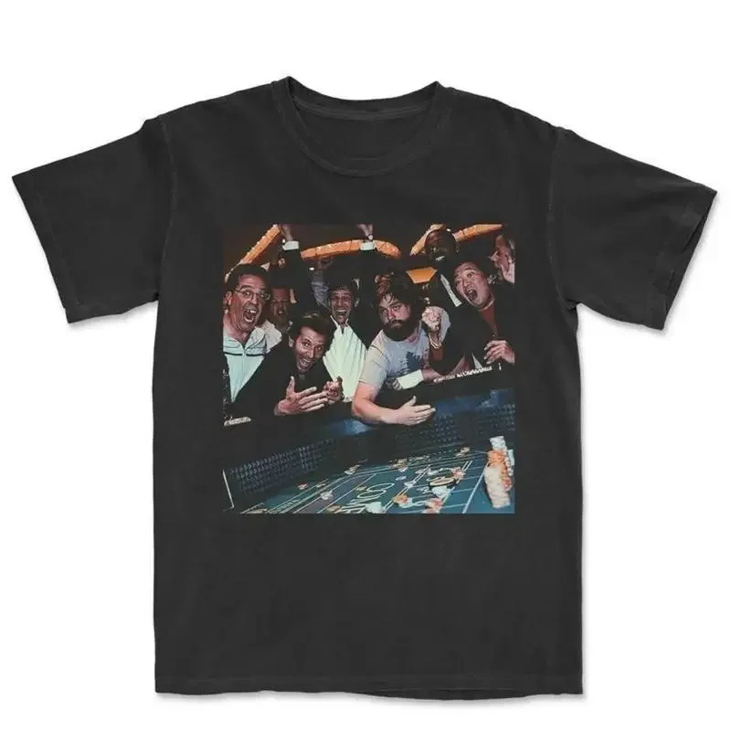 Vintage The Hangover Playing Poker  T shirt Funny Movie