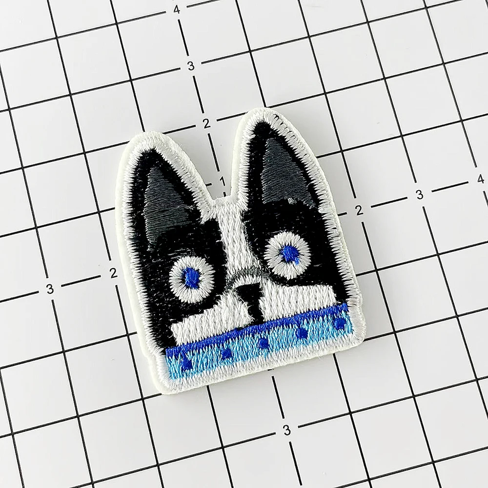 Dog Cloth Iron on Patch Badges Mend Decorate Patch Jeans Bag Clothes Apparel Sewing Decoration Applique Patches