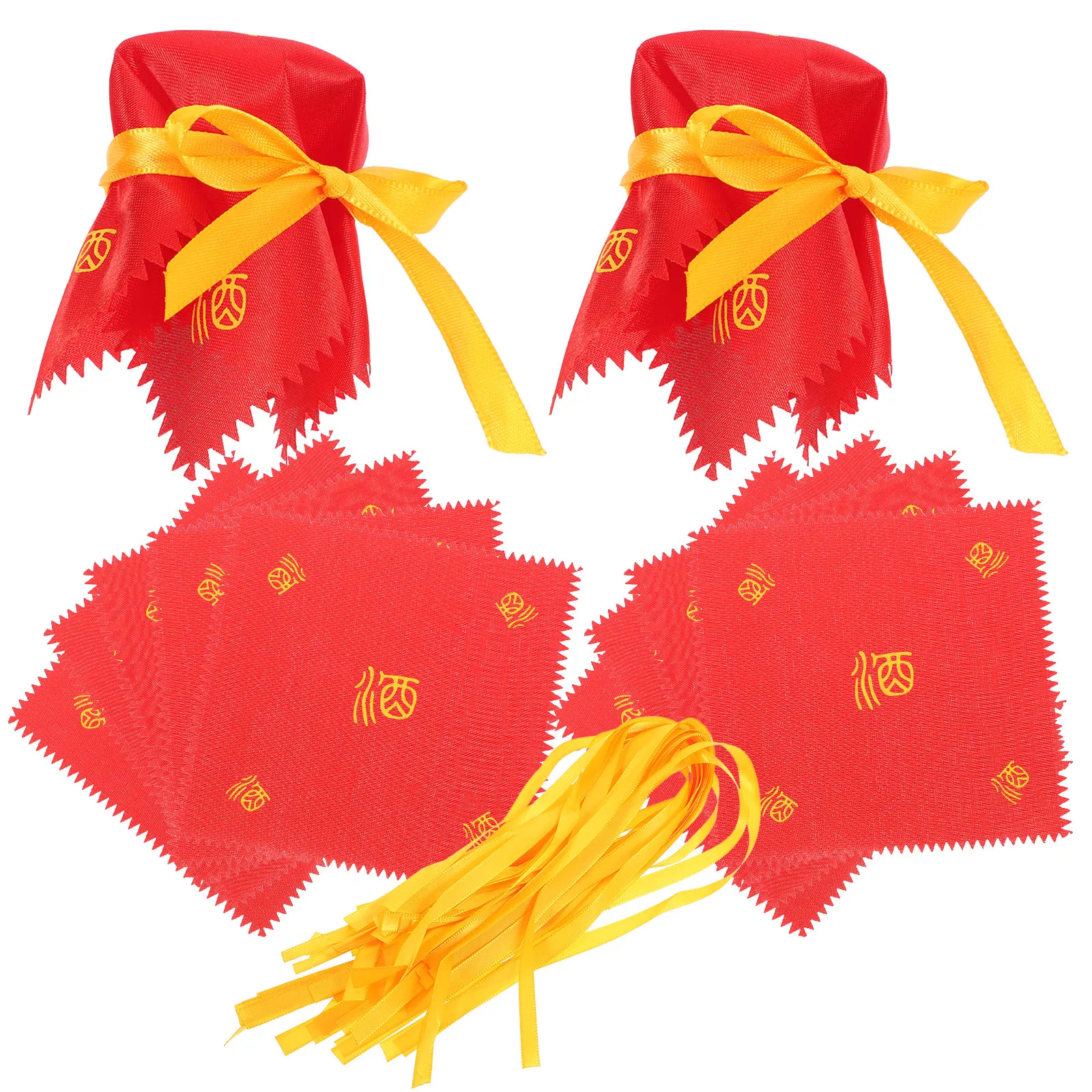 

30Pcs Wine Jar Cloth Cover Reusable Fabric Lid Vintage Sealing Tool for Wine Jar Container Lid for Alcohol Container Sealing