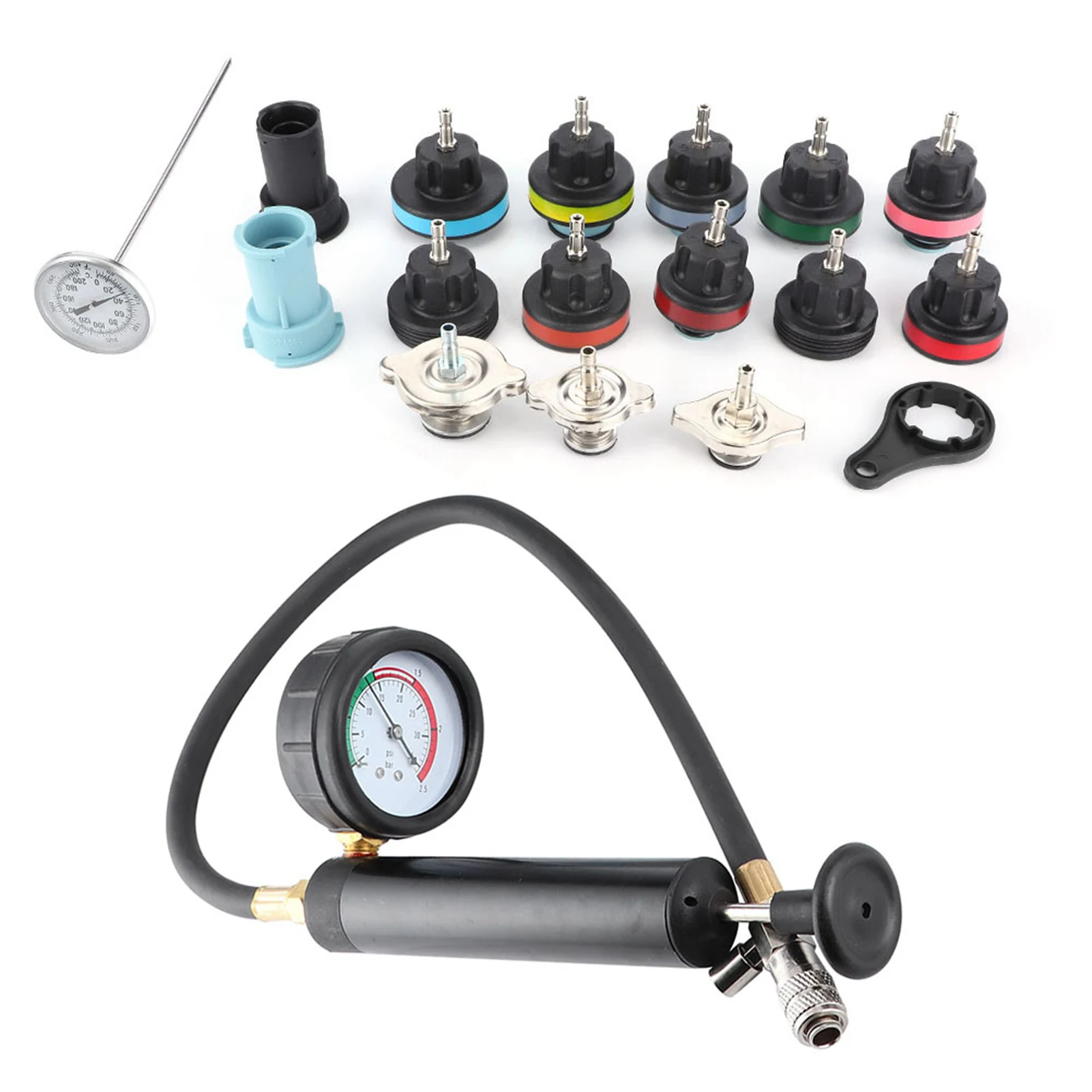 Water Leak Detector Car Cooling System Tester Kit Cooling System Tester Leak Tester Kit Tester Kit Leak Detector