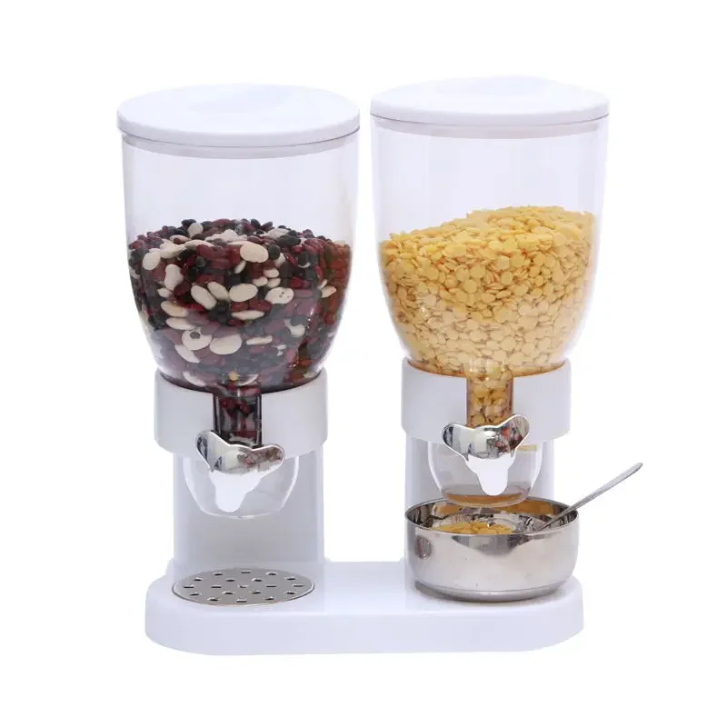 Hotel self-service cereal machine, grain distributor, miscellaneous grains, candy storage tank, kitchen storage box, commercial