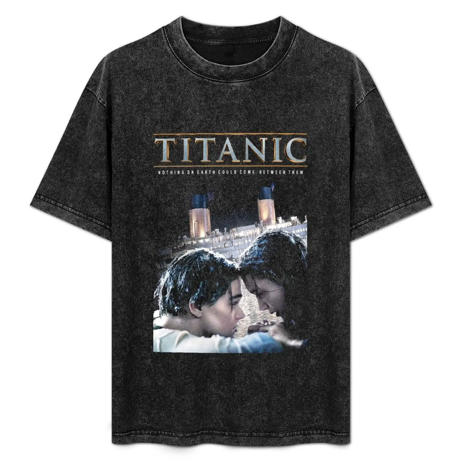 フィルム-タイタニック-ヴィンテージ-バジュ-フィルム-タイタニック-ホワイト-tシャツ-ソフト-ベーシック-コットン-半袖-tシャツ